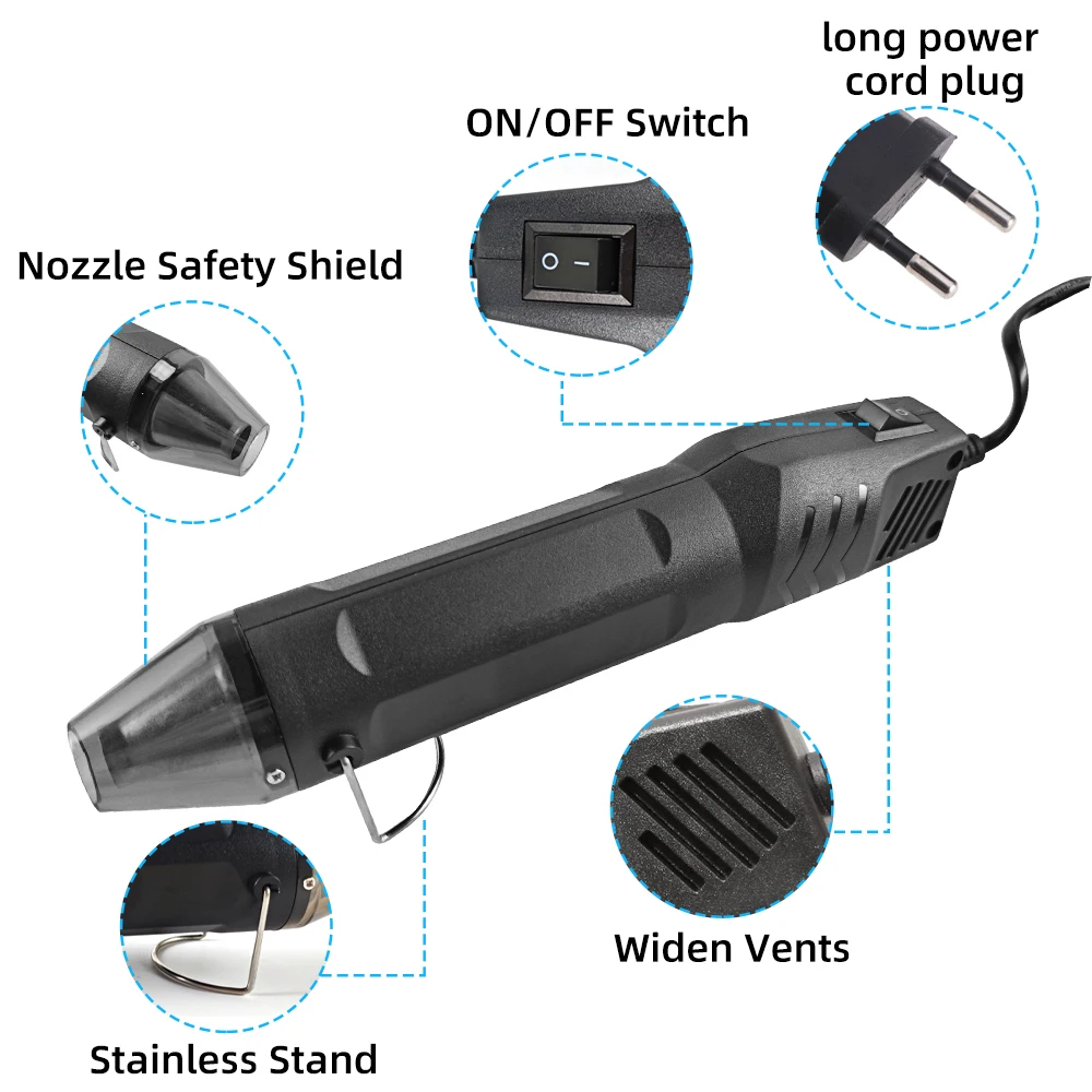 300W EU Hot Air Gun Soldering  - Dryer Car Blower のレビューと価格
