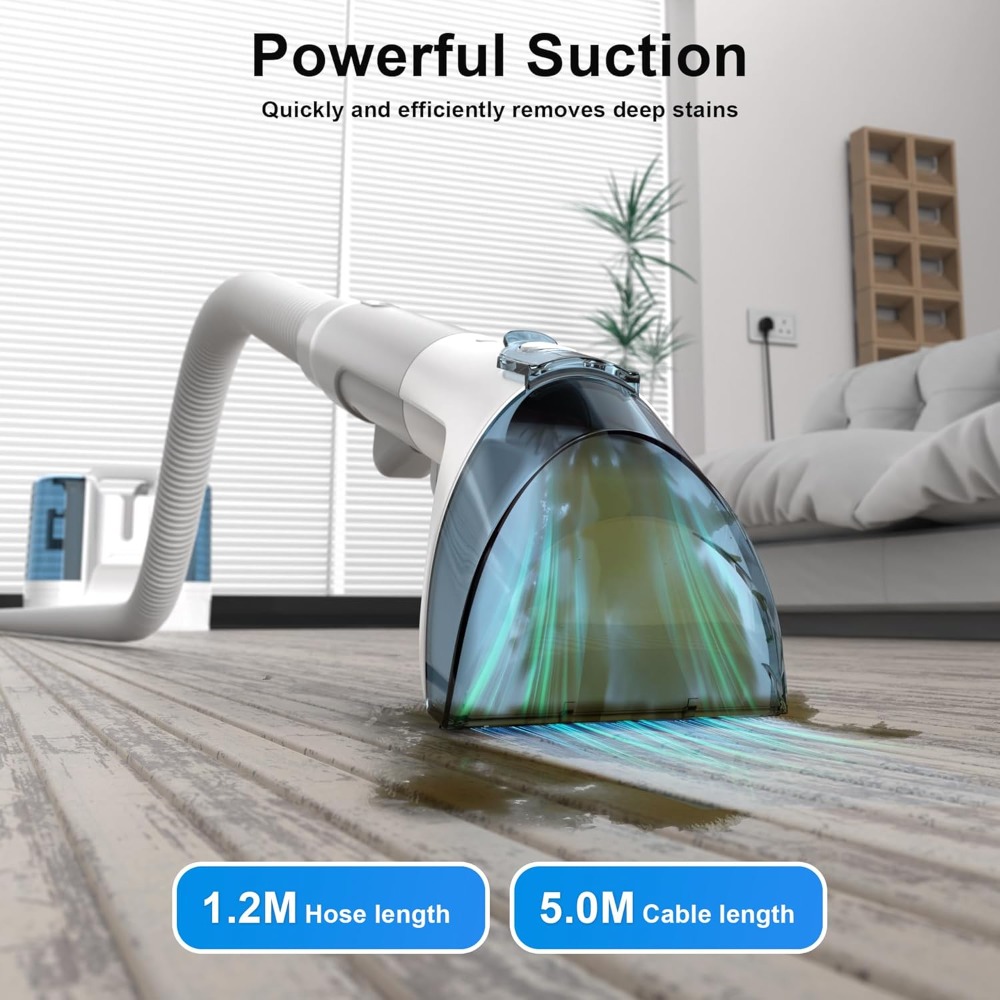 450W Carpet Cleaner Machine Up - Seat Cleaner Fabric のレビューと価格
