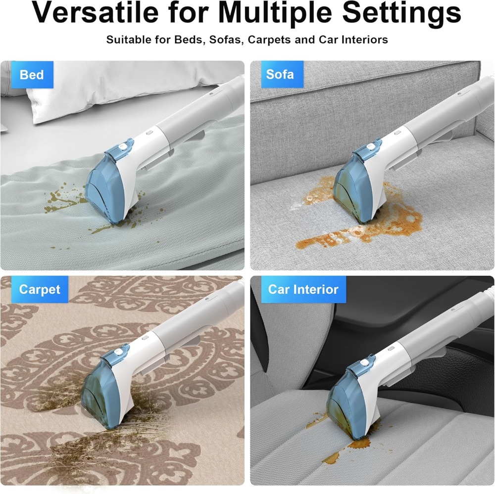 450W Carpet Cleaner Machine Up - Seat Cleaner Fabric のレビューと価格