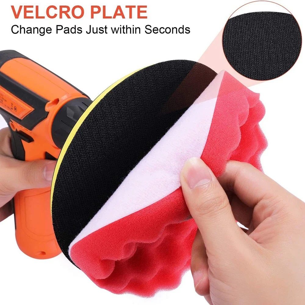 8Pcs Car Polishing Pads Kit 3/ - Polish Pad Set Buffer のレビューと価格