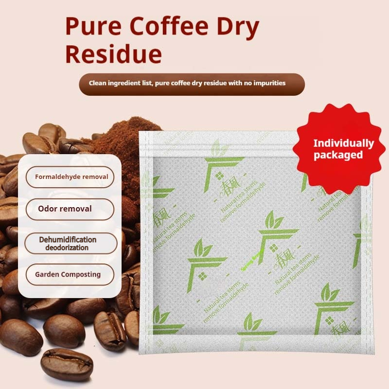 5pcs Eco-Friendly Coffee Groun - Odor Eliminator Car のレビューと価格