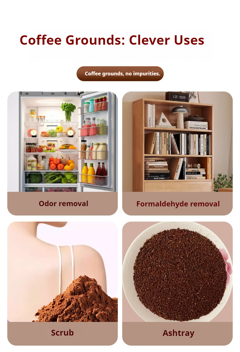 5pcs Eco-Friendly Coffee Groun - Odor Eliminator Car のレビューと価格