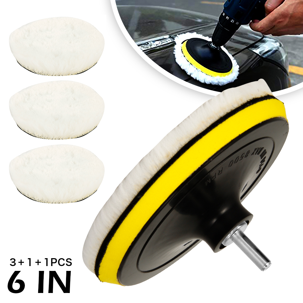 5pcs Car Polishing Pads Set 6  - Polish Pad Set Buffer のレビューと価格