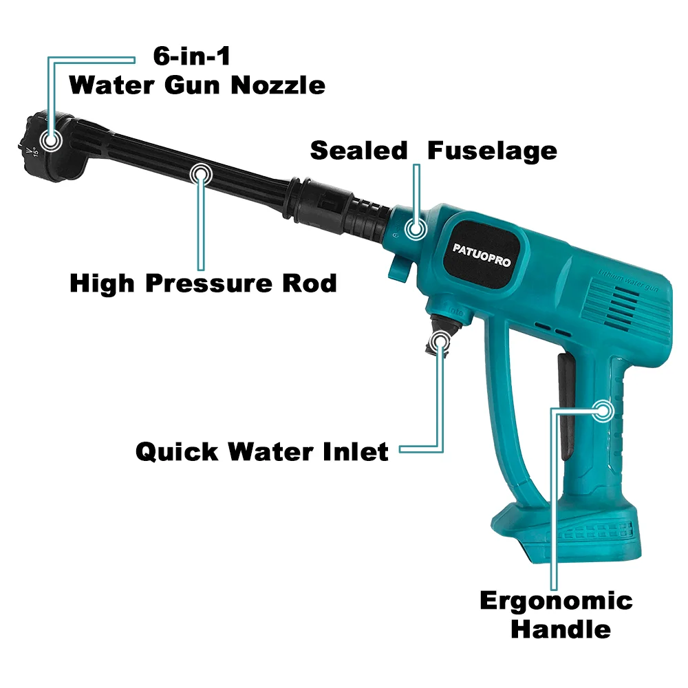 Cordless Car Washing Gun High  - Car Shampoo Ph のレビューと価格