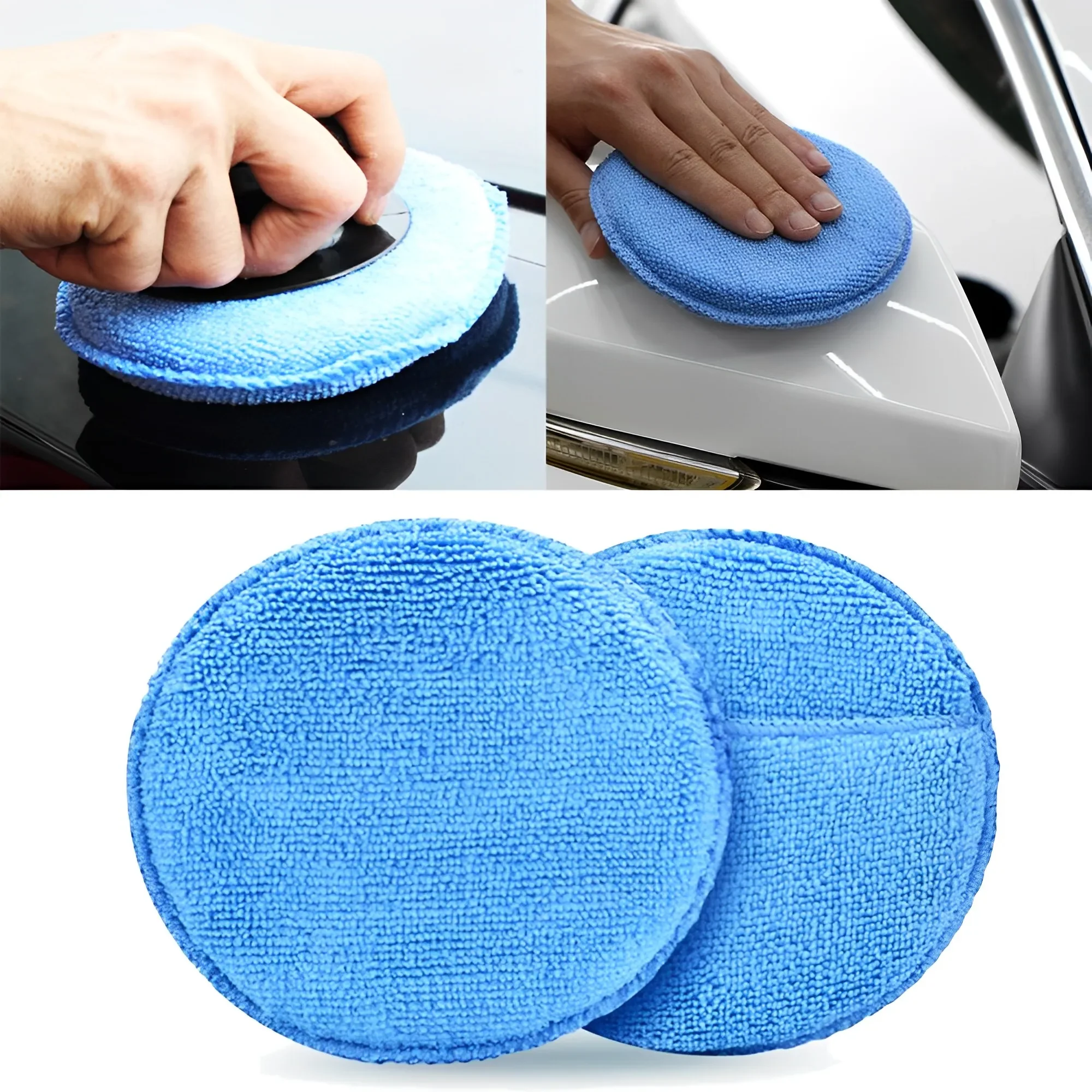 10Pcs Car Detailing Applicator - Wax Applicator Pad のレビューと価格