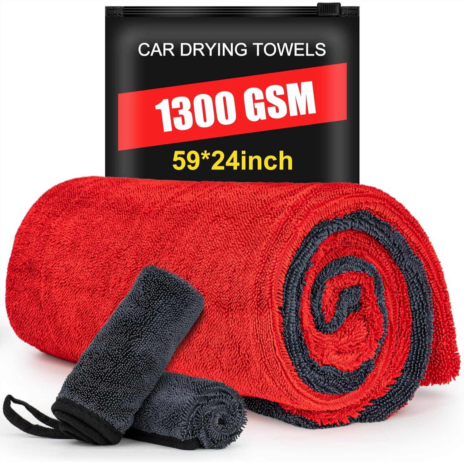 3-Pack Car Drying Towel Microf - Microfiber Towel Detailing のレビューと価格