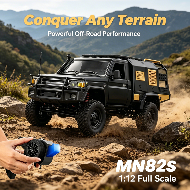 New MN82S MN82T RC Crawler 1/1 - Dirt Brush Interior のレビューと価格