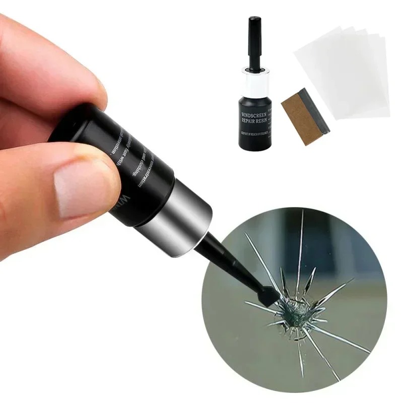 DIY Car Windshield Cracked Rep - Glass Cleaner Streak のレビューと価格
