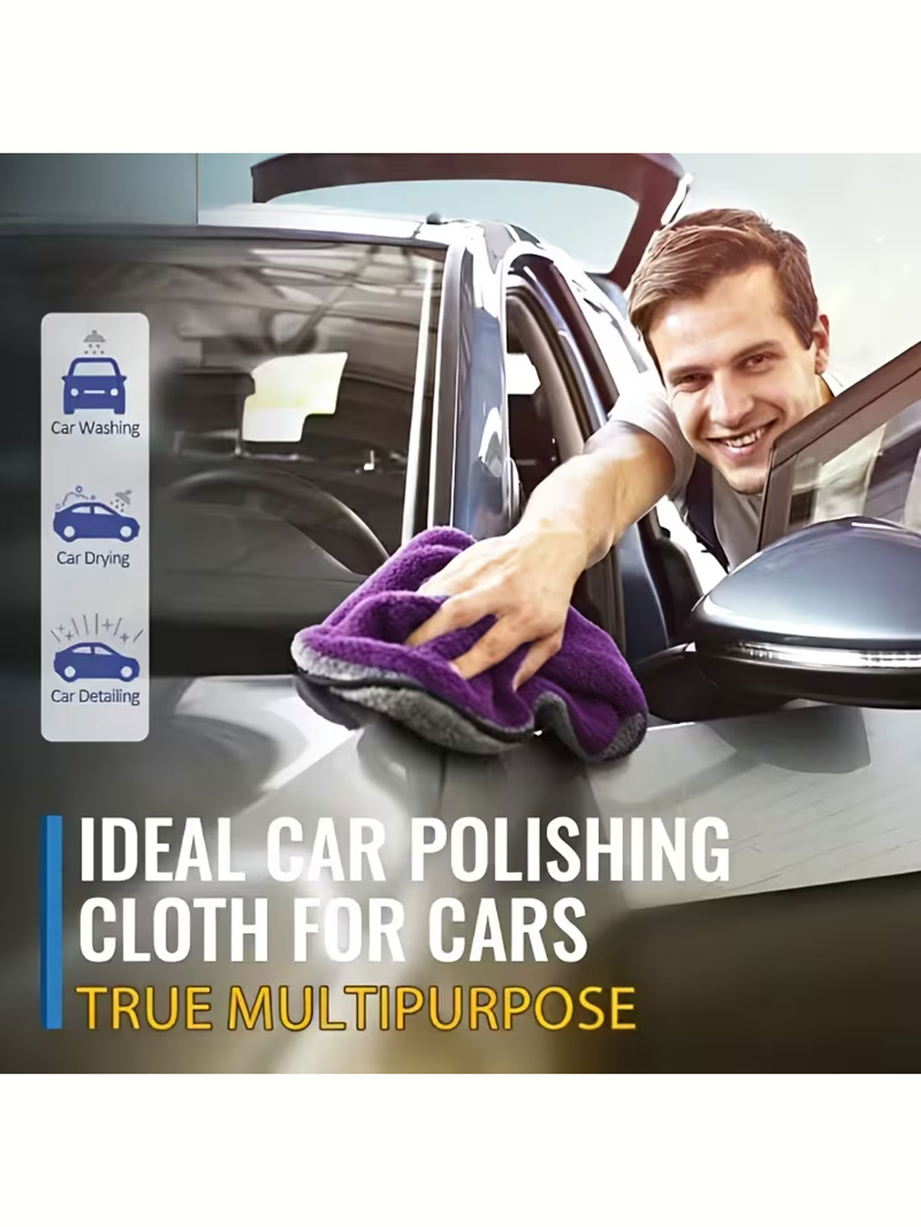 10-Pack Double-Sided Coral Vel - Microfiber Towel Detailing のレビューと価格