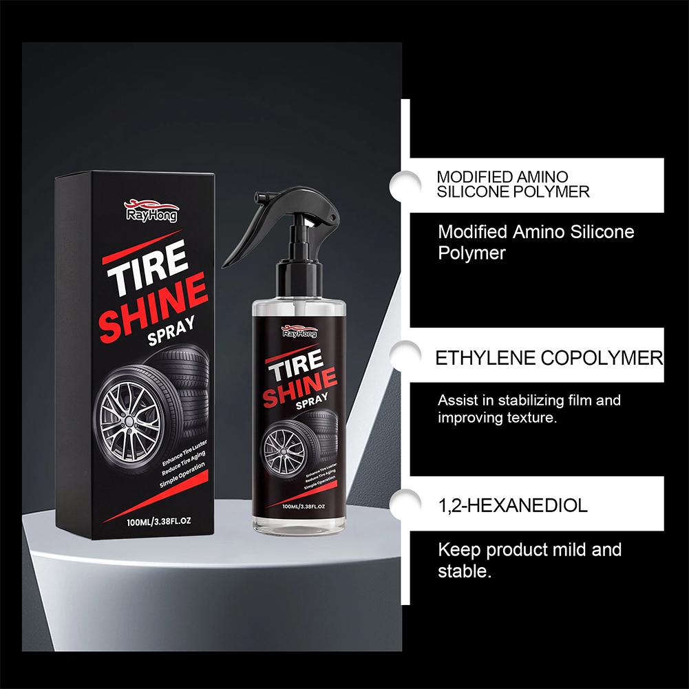 Tyre Gloss Tire Coating Spray  - Tire Shine Spray Sealant のレビューと価格
