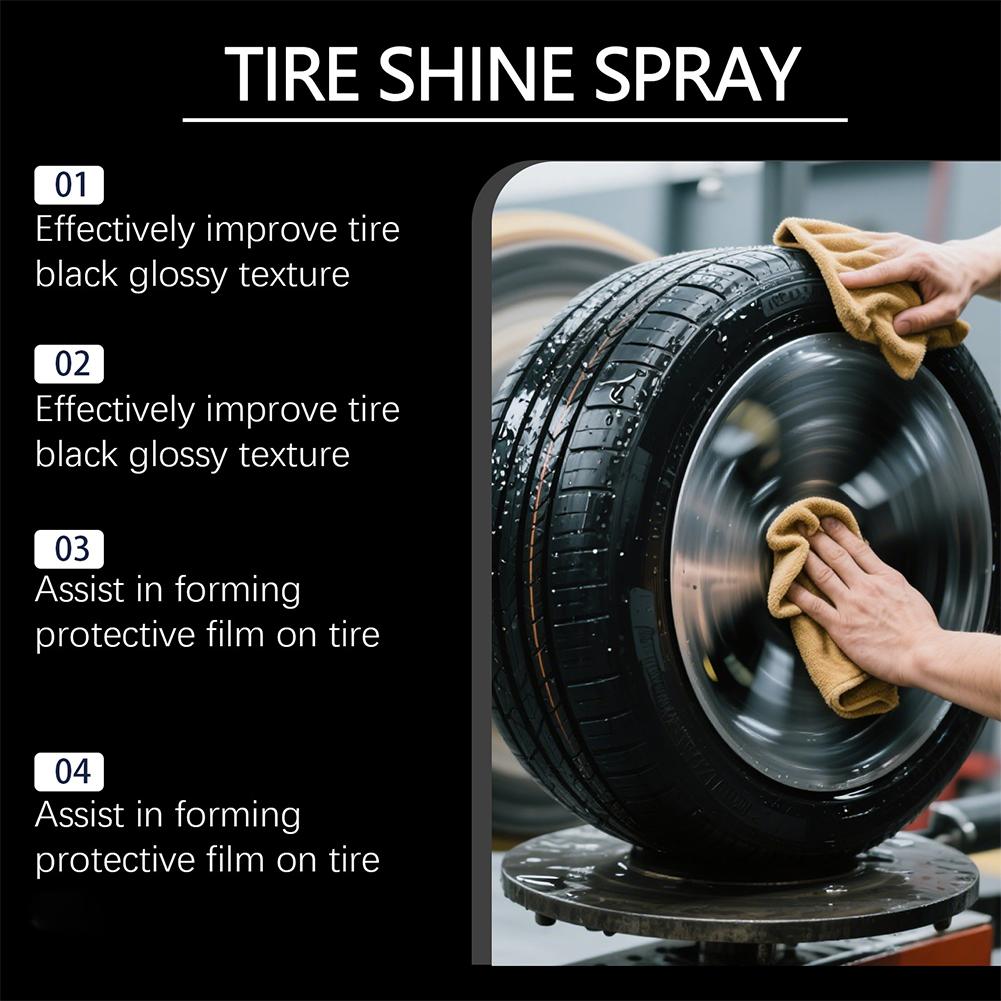 Tyre Gloss Tire Coating Spray  - Tire Shine Spray Sealant のレビューと価格