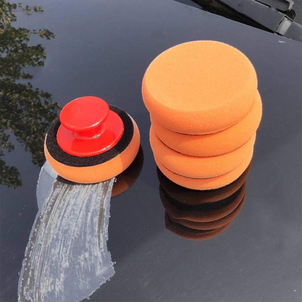 6 PCS Car Wax Applicator Pads  - Wax Applicator Pad のレビューと価格