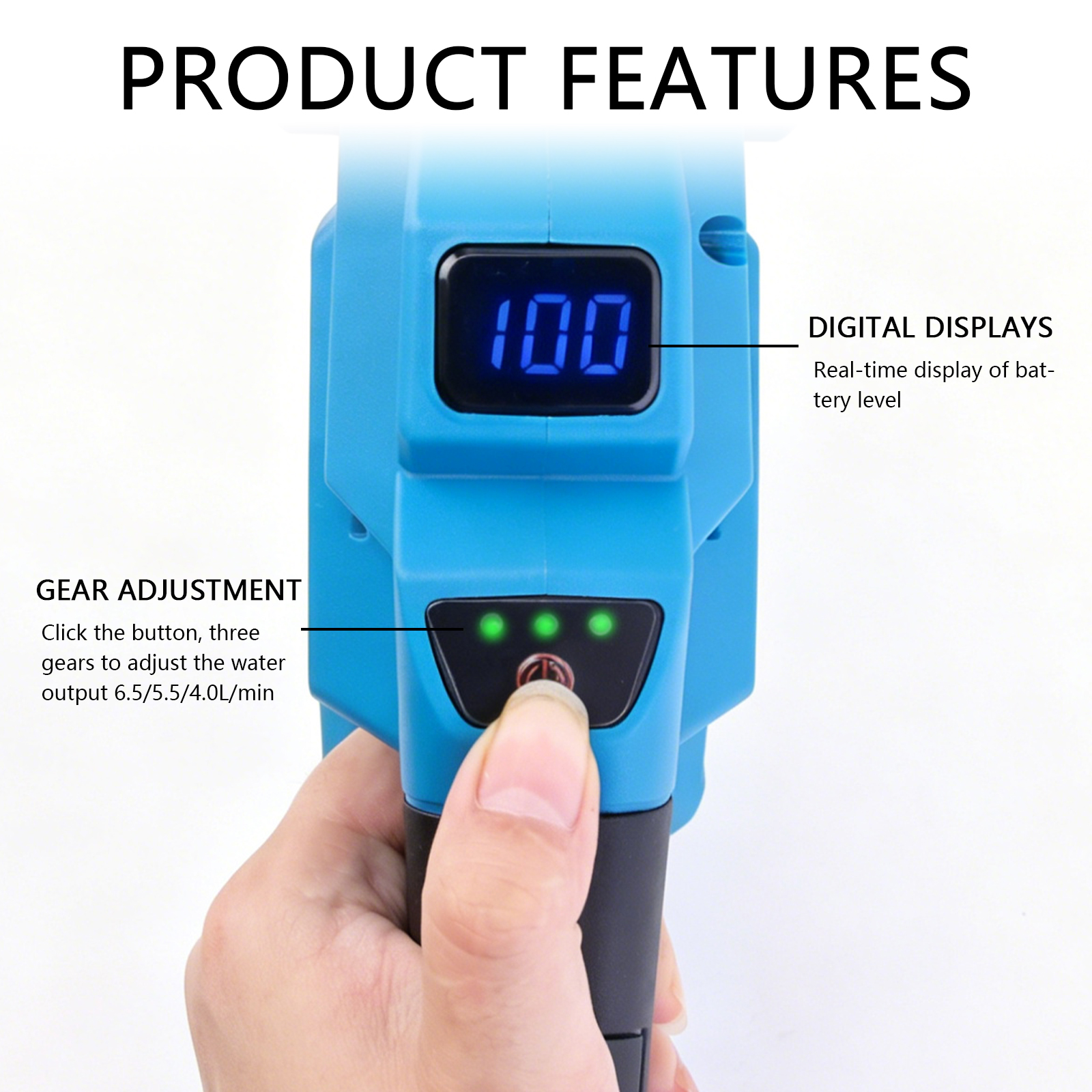 【2026 New】3500W 6-in-1 Nozzle  - Car Shampoo Ph のレビューと価格
