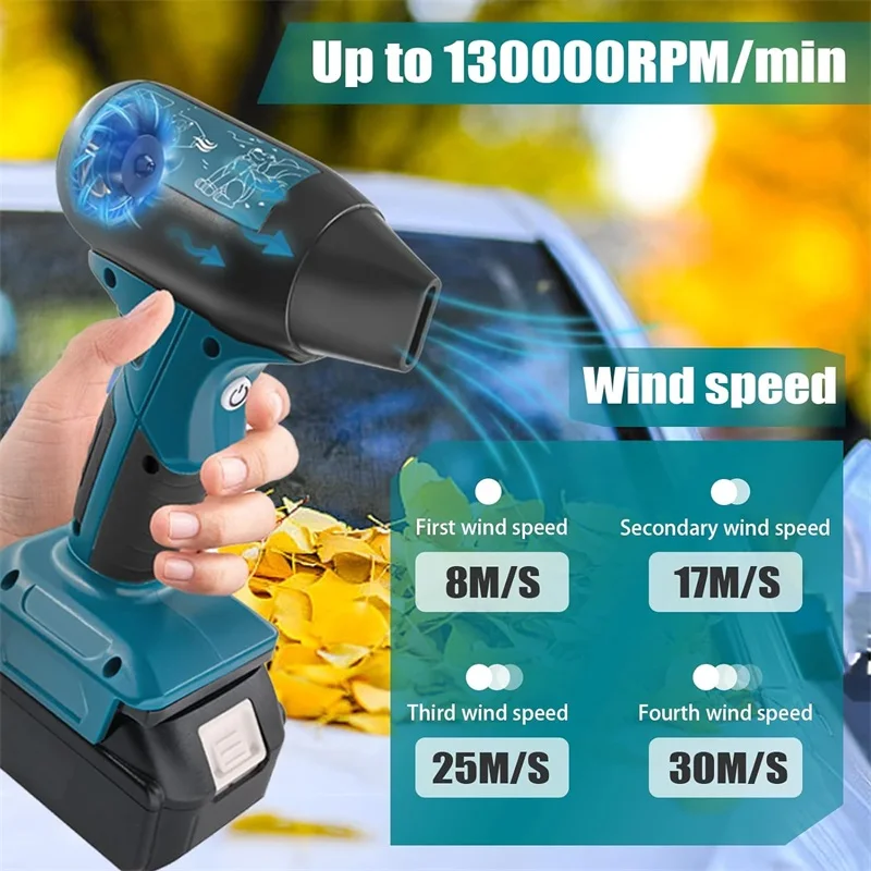 Makita 130000RMP 4-Speed Handh - Dryer Car Blower のレビューと価格