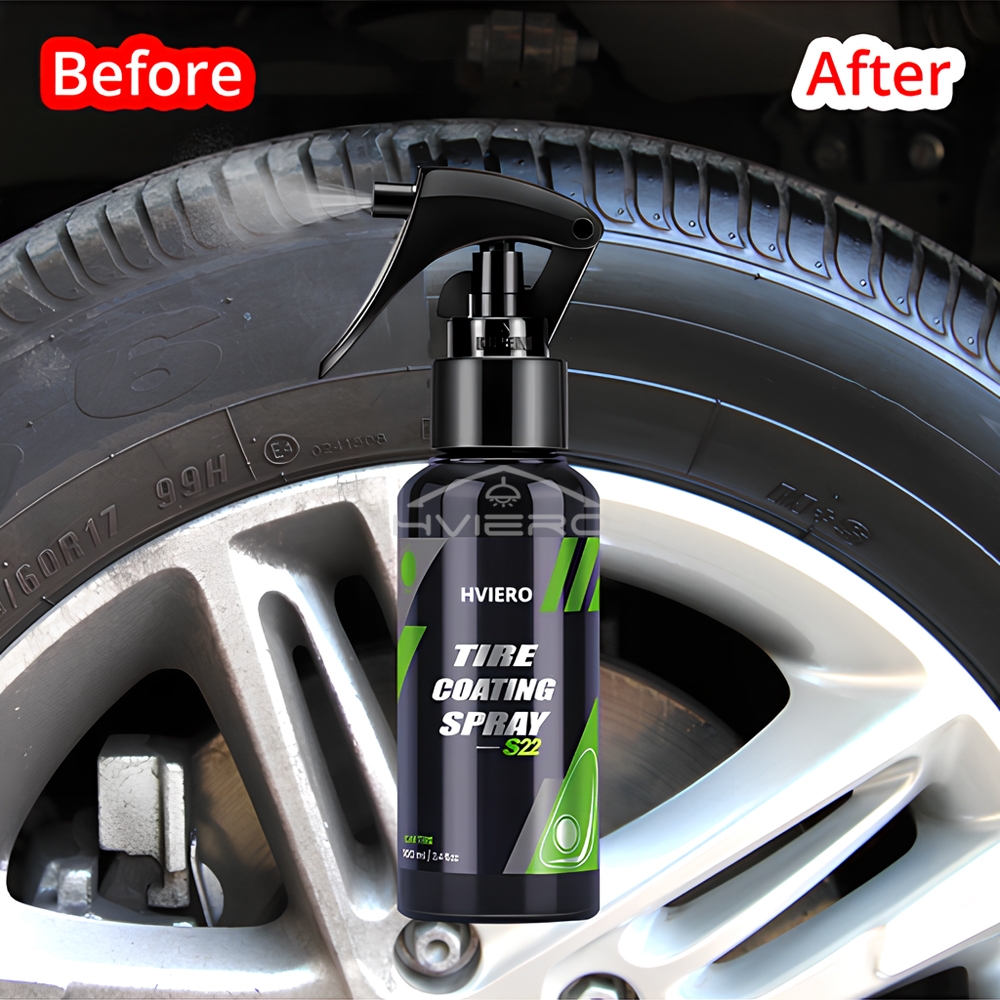 Tyre Gloss HVIERO S22 Tire Coa - Tire Shine Spray Sealant のレビューと価格