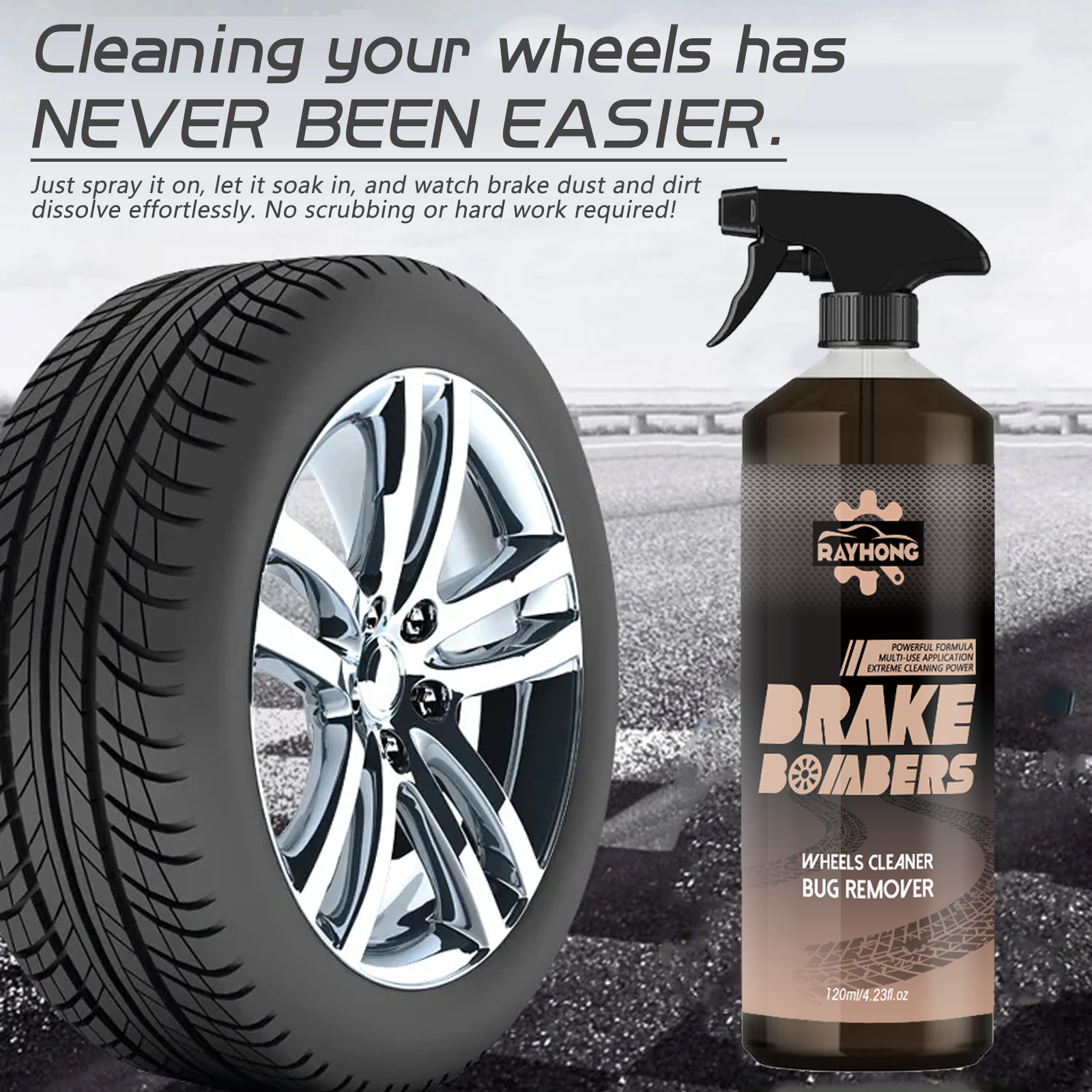 Car Wheel&Tire Cleaner - Brake - Wheel Cleaner Alloy のレビューと価格