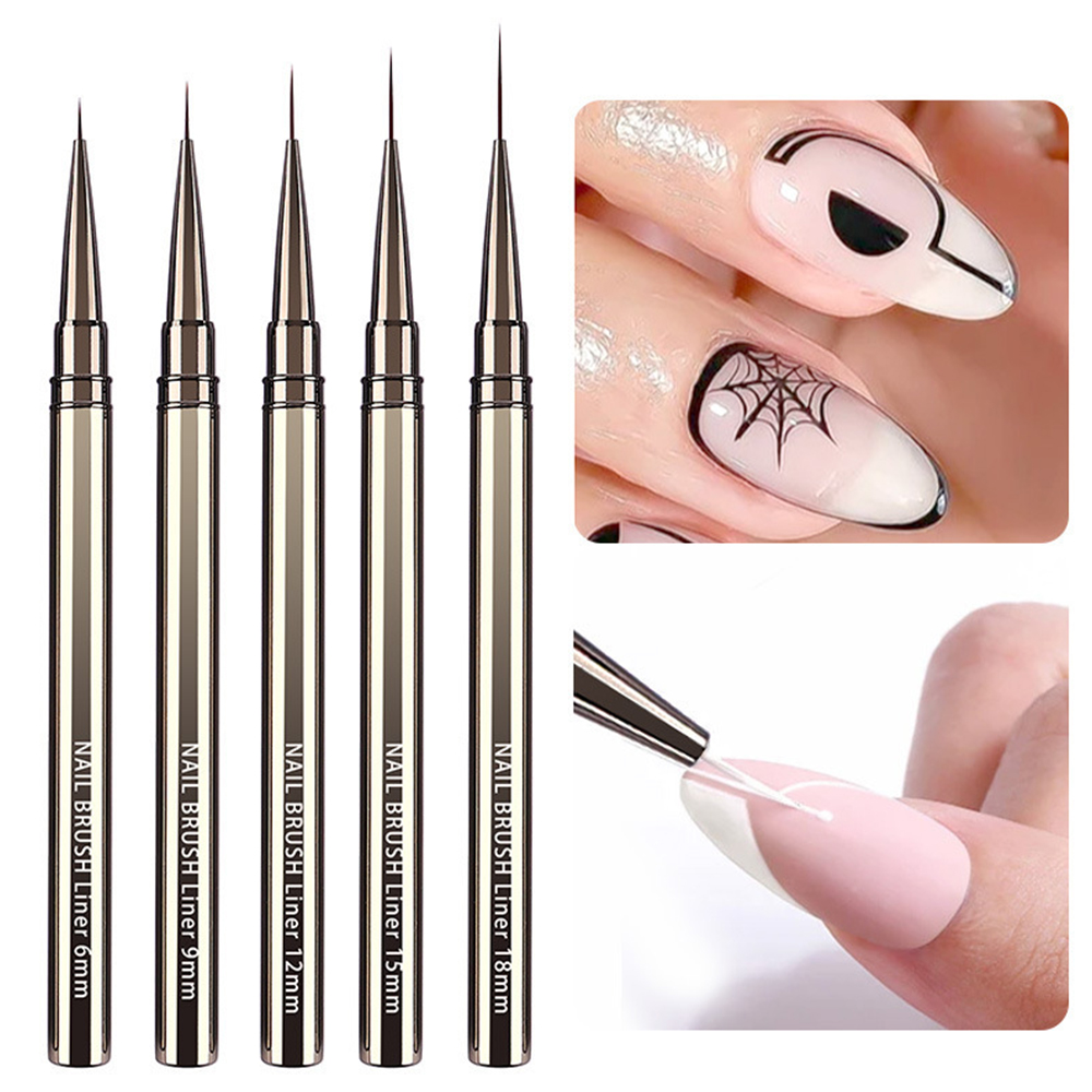5-Piece Professional Nail Art  - Detailing Brush Set のレビューと価格