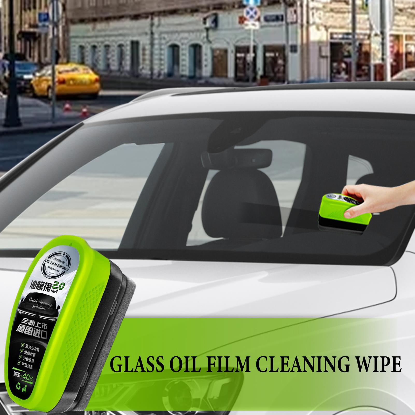 Car Glass Oil Film Remover Aut - Car Cleaning Brush のレビューと価格