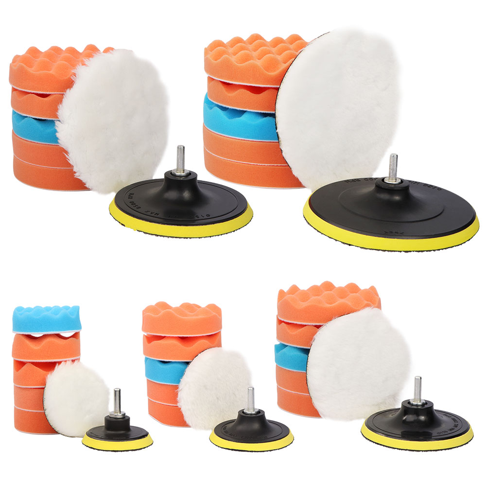 8pcs Auto Car Polishing Pad Ki - Polish Pad Set Buffer のレビューと価格