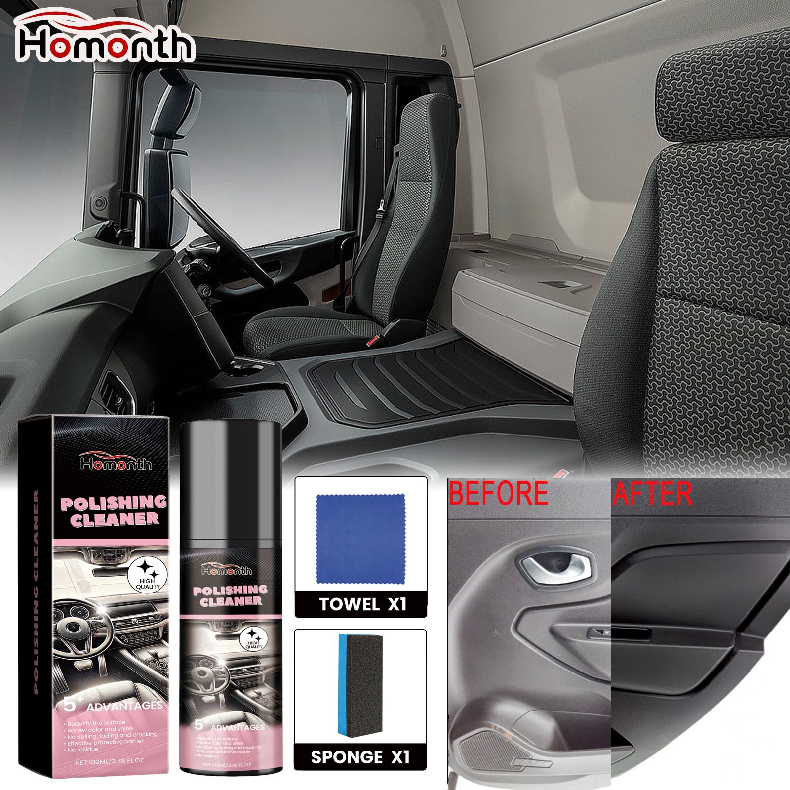 Professional Grade Interior Po - Leather Cleaner Interior のレビューと価格