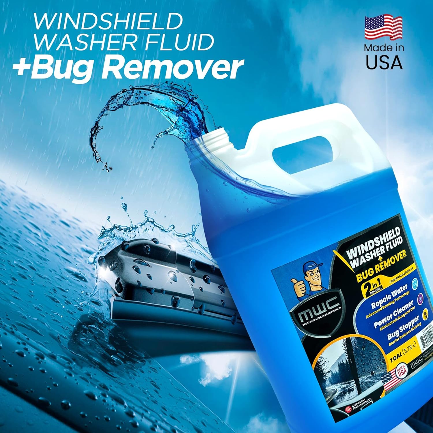 Windshield Washer Fluid, Ready - Glass Cleaner Streak のレビューと価格