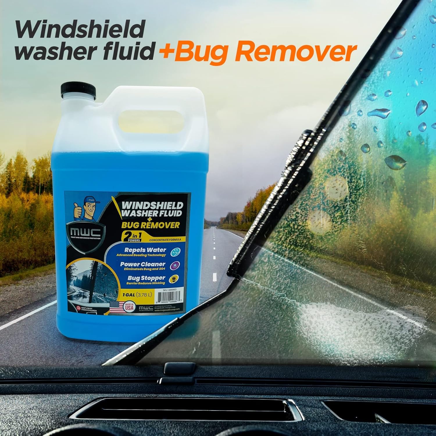 Windshield Washer Fluid, Ready - Glass Cleaner Streak のレビューと価格