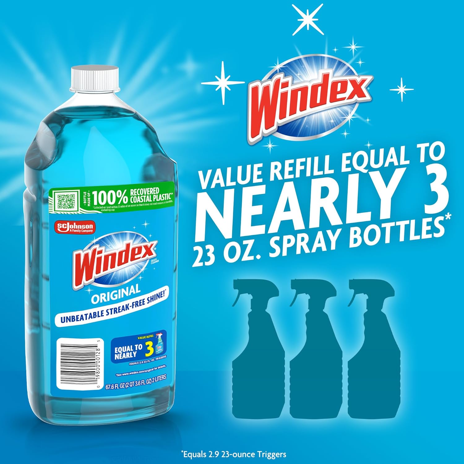 Glass and Window Cleaner Refil - Glass Cleaner Streak のレビューと価格