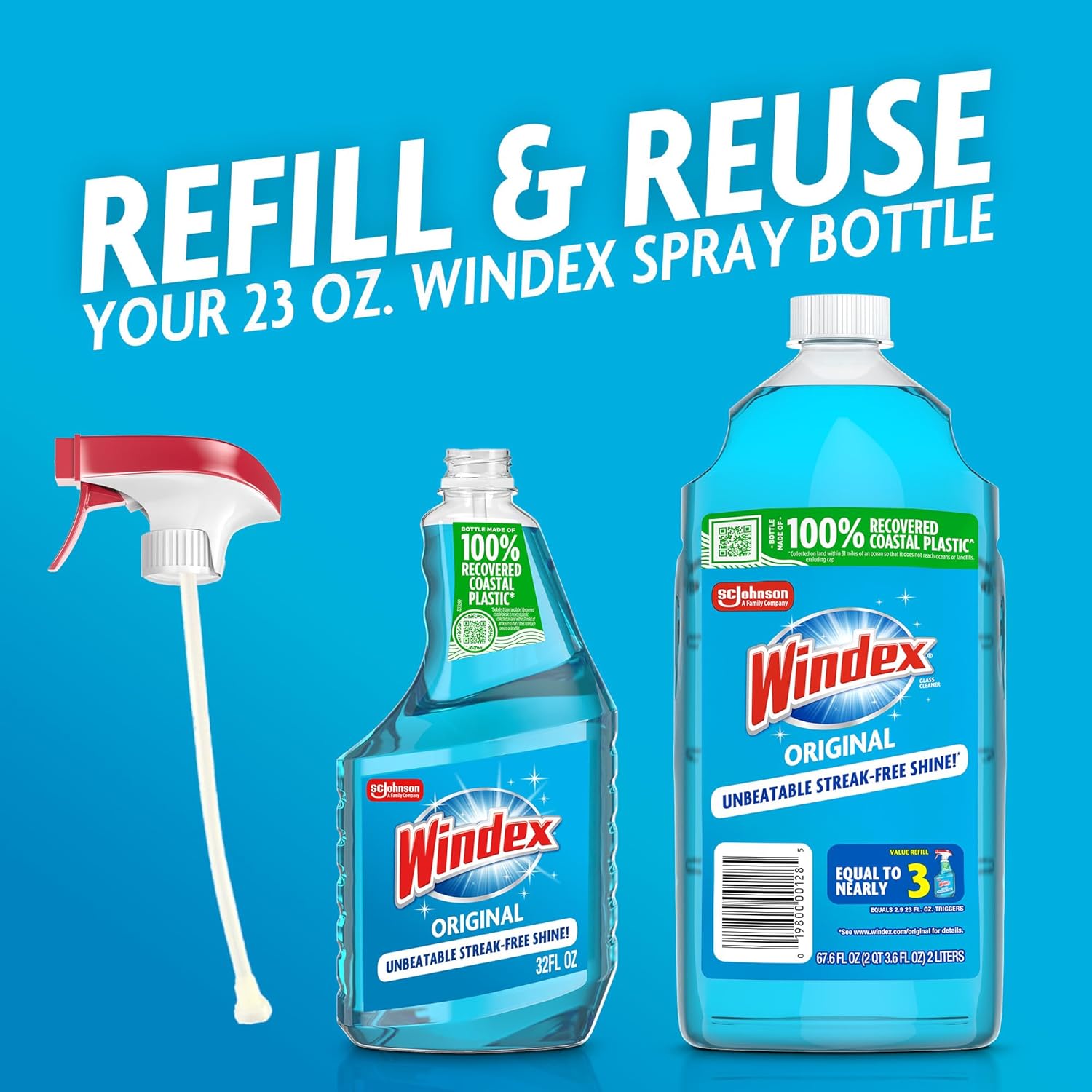 Glass and Window Cleaner Refil - Glass Cleaner Streak のレビューと価格