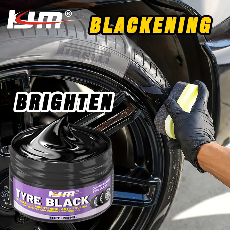 KJM 30ml Tyre Black Trim Resto - Trim Restorer Plastic のレビューと価格