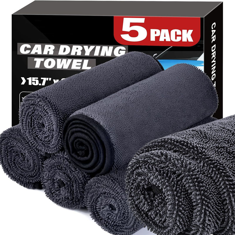 1/5pcs Heavy-Duty Car Towel 12 - Microfiber Towel Detailing のレビューと価格