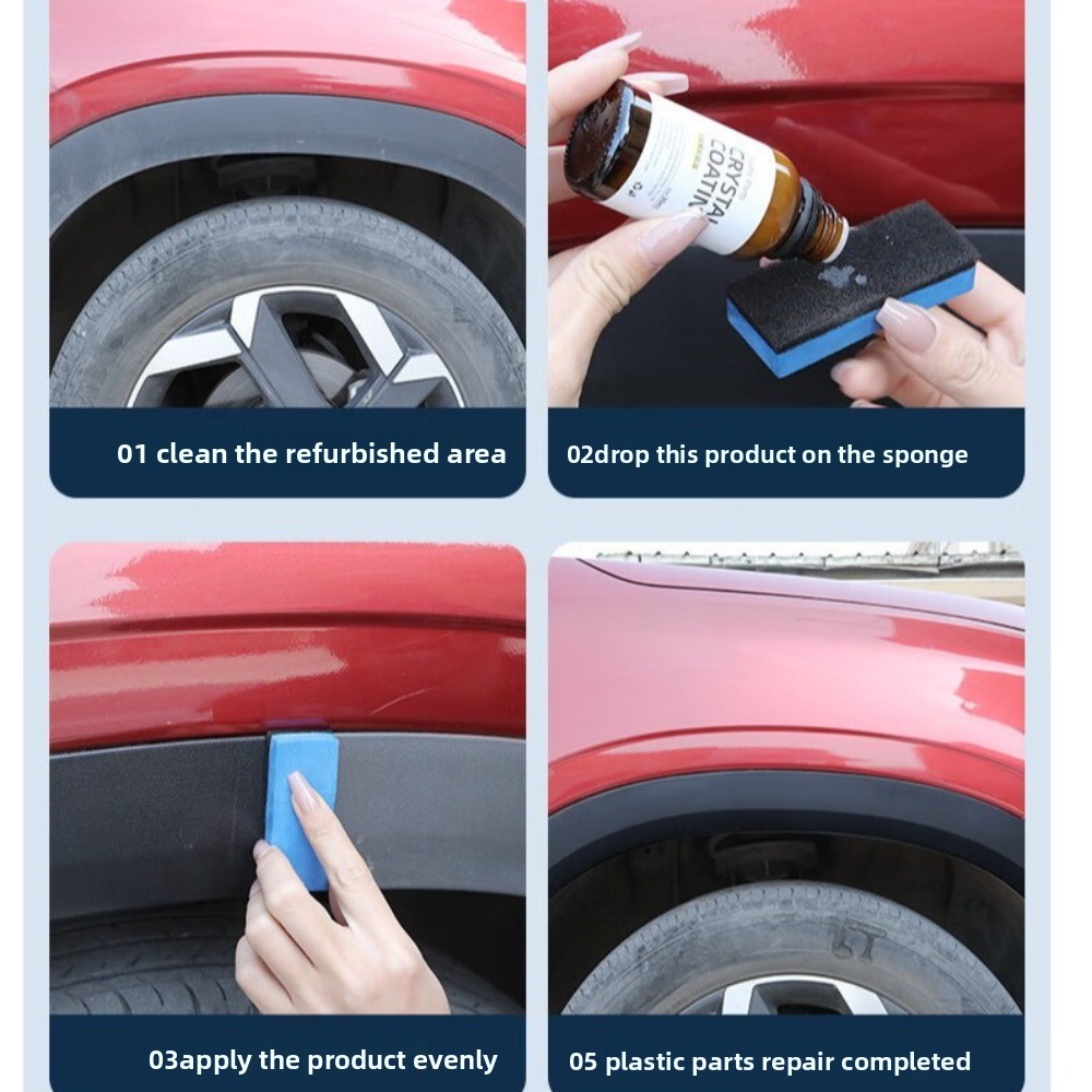 New Durable Crystal Coating Re - Trim Restorer Plastic のレビューと価格