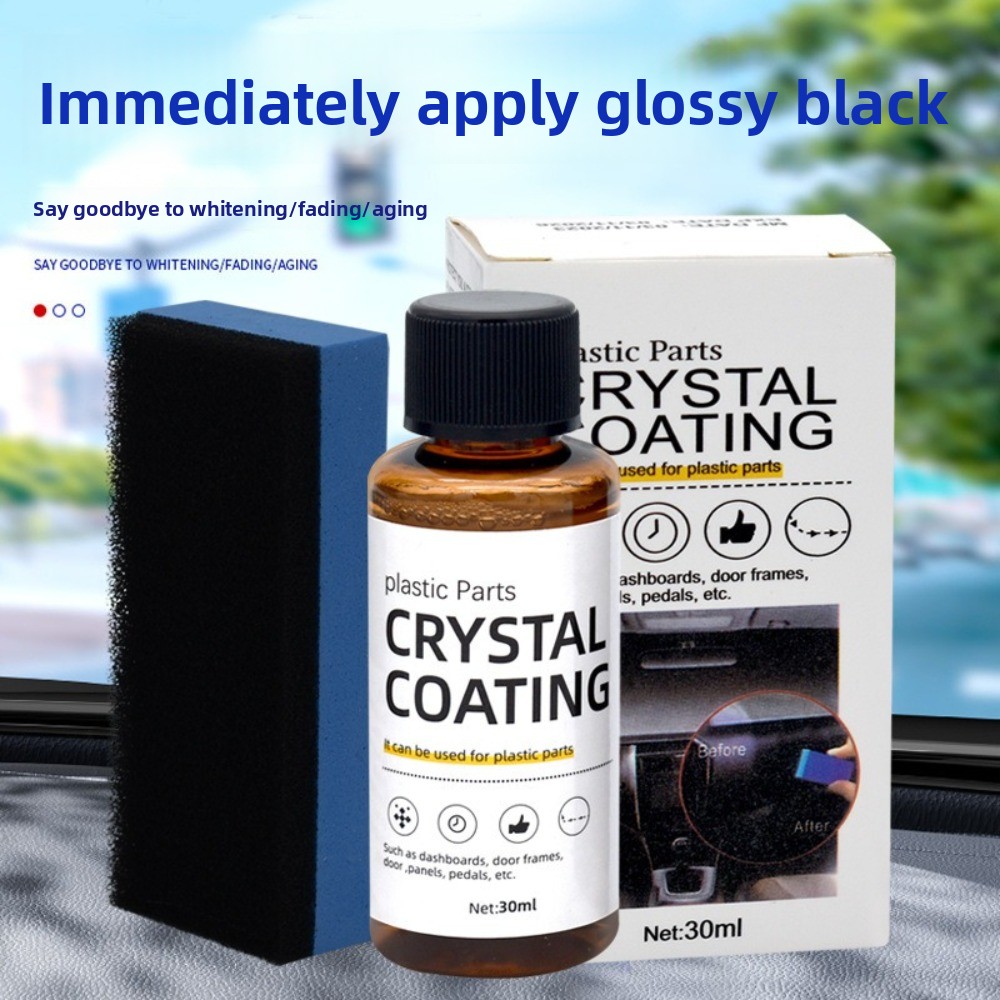 New Durable Crystal Coating Re - Trim Restorer Plastic のレビューと価格