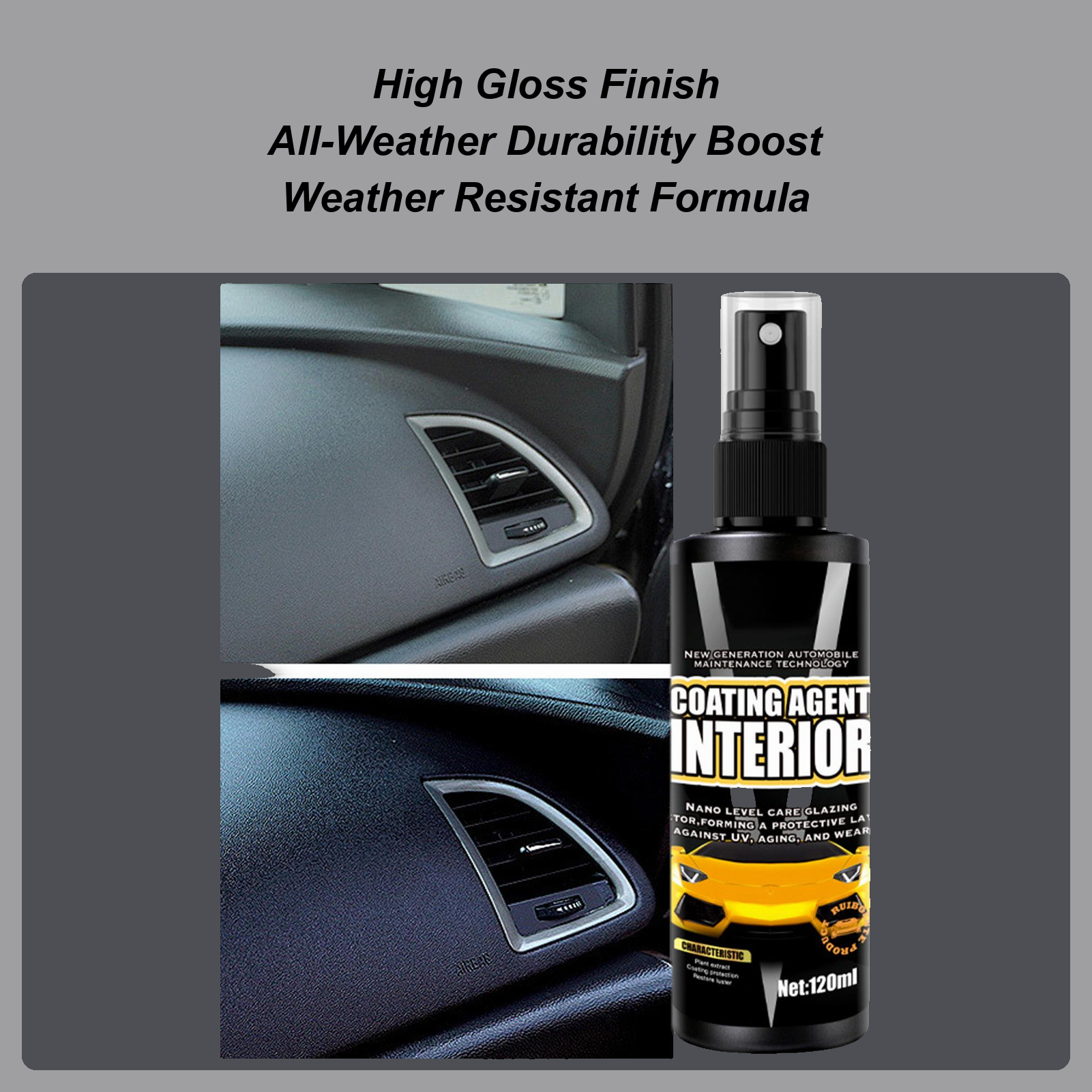 Interior Detailer Spray 120ml  - Seat Cleaner Fabric のレビューと価格