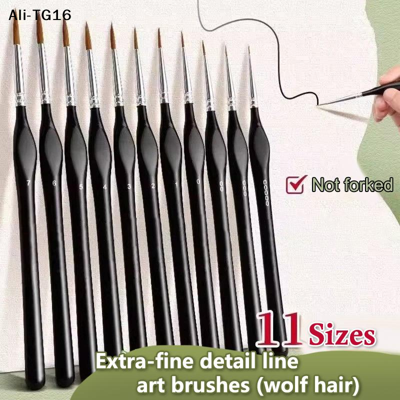 【B11】11Pc Miniature Detail Pai - Detailing Brush Set のレビューと価格