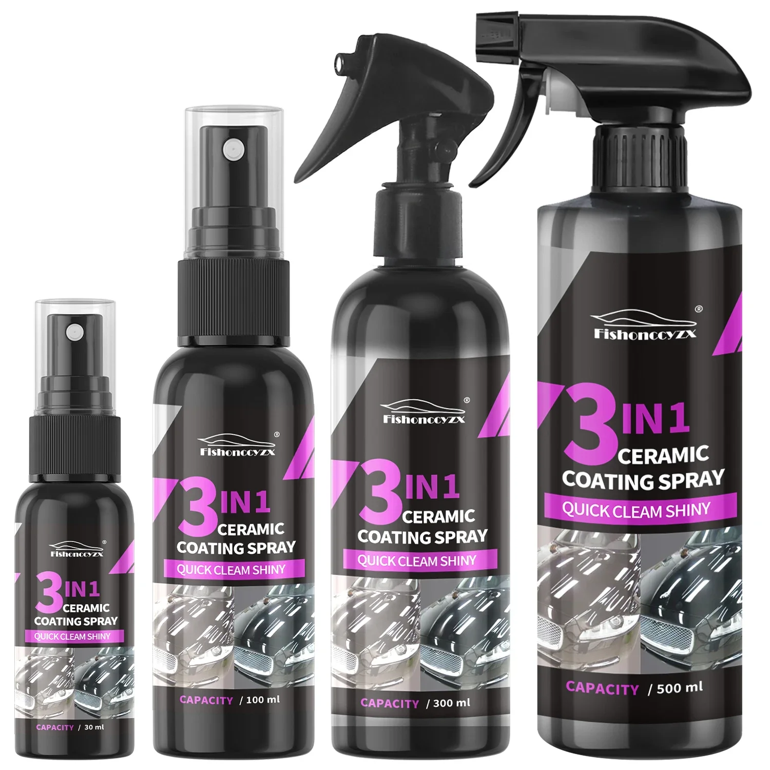 3 in 1 Car Ceramic Liquid Coat - Car Wax Ceramic Coating のレビューと価格