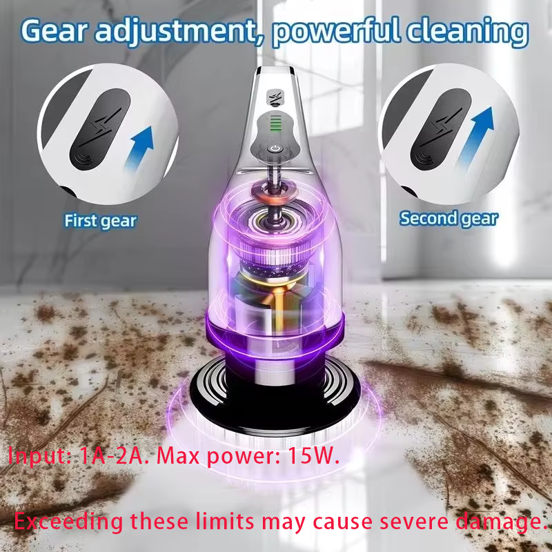 Wireless Electric Spin Scrubbe - Car Cleaning Brush のレビューと価格