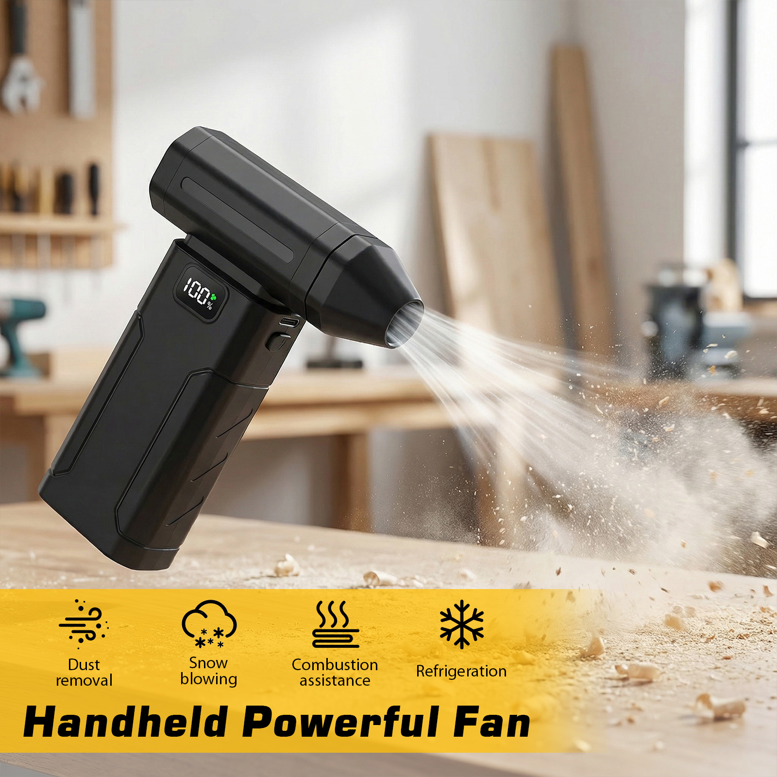 Powerful Air Blower 5-Speed Ha - Dryer Car Blower のレビューと価格