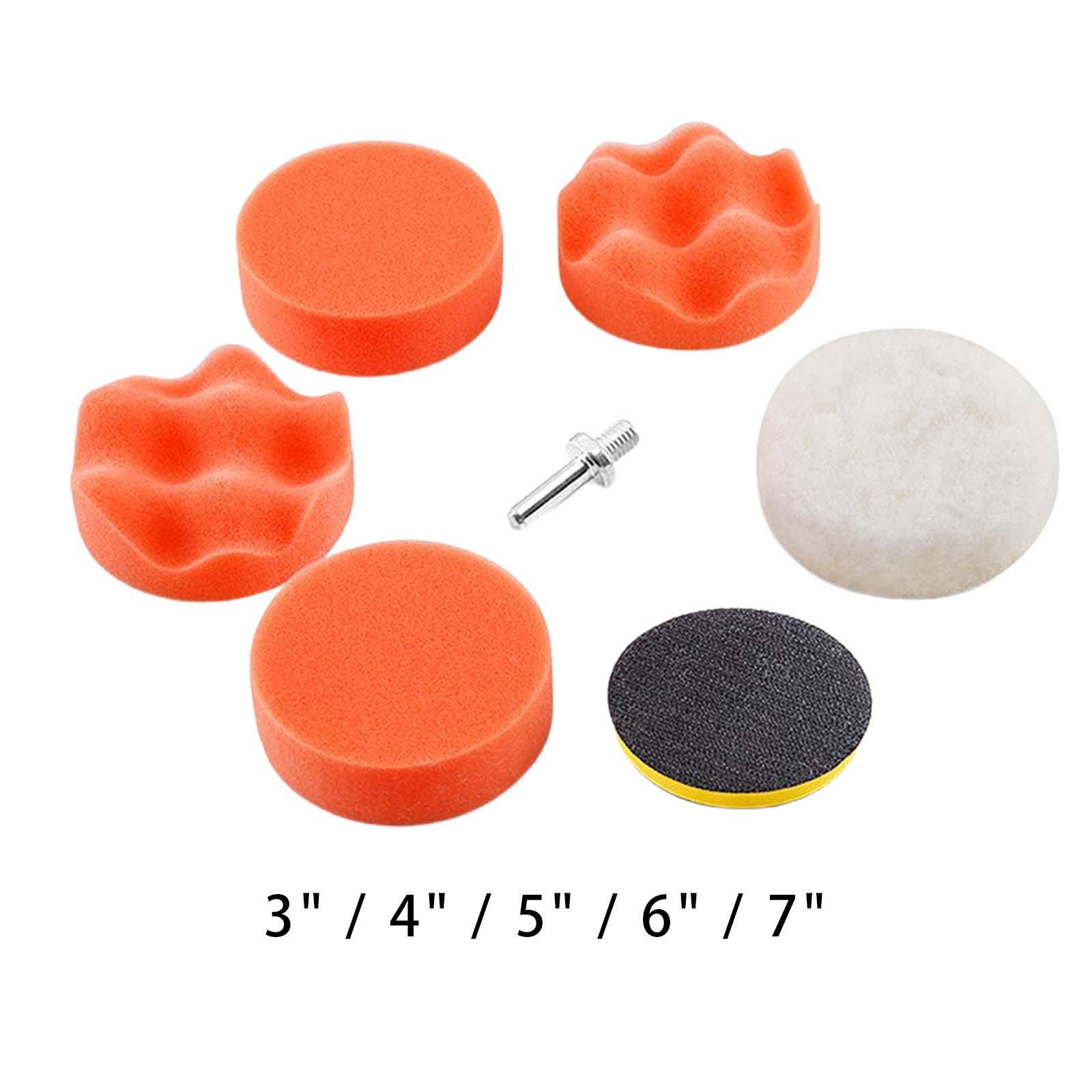 7PCS Auto Detailing Polishing  - Polish Pad Set Buffer のレビューと価格