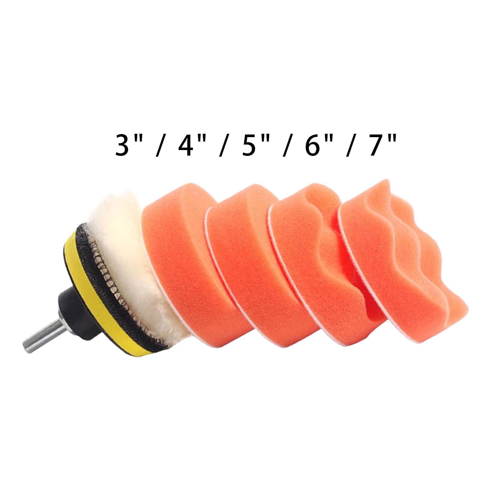 7PCS Auto Detailing Polishing  - Polish Pad Set Buffer のレビューと価格