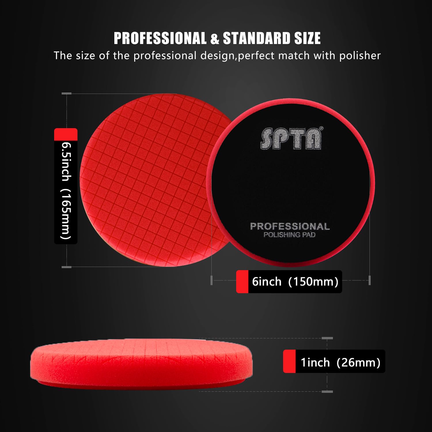Red Ultra-Fine Polishing Pad S - Polish Pad Set Buffer のレビューと価格