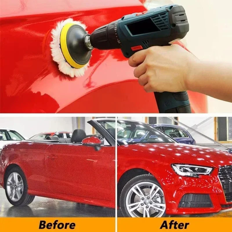 New 8Pcs Car Polishing Pads Ki - Polish Pad Set Buffer のレビューと価格