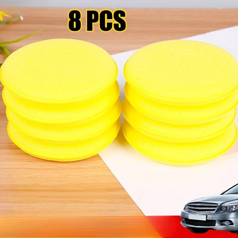 1/5PCS 10cm round Car Wax Appl - Wax Applicator Pad のレビューと価格