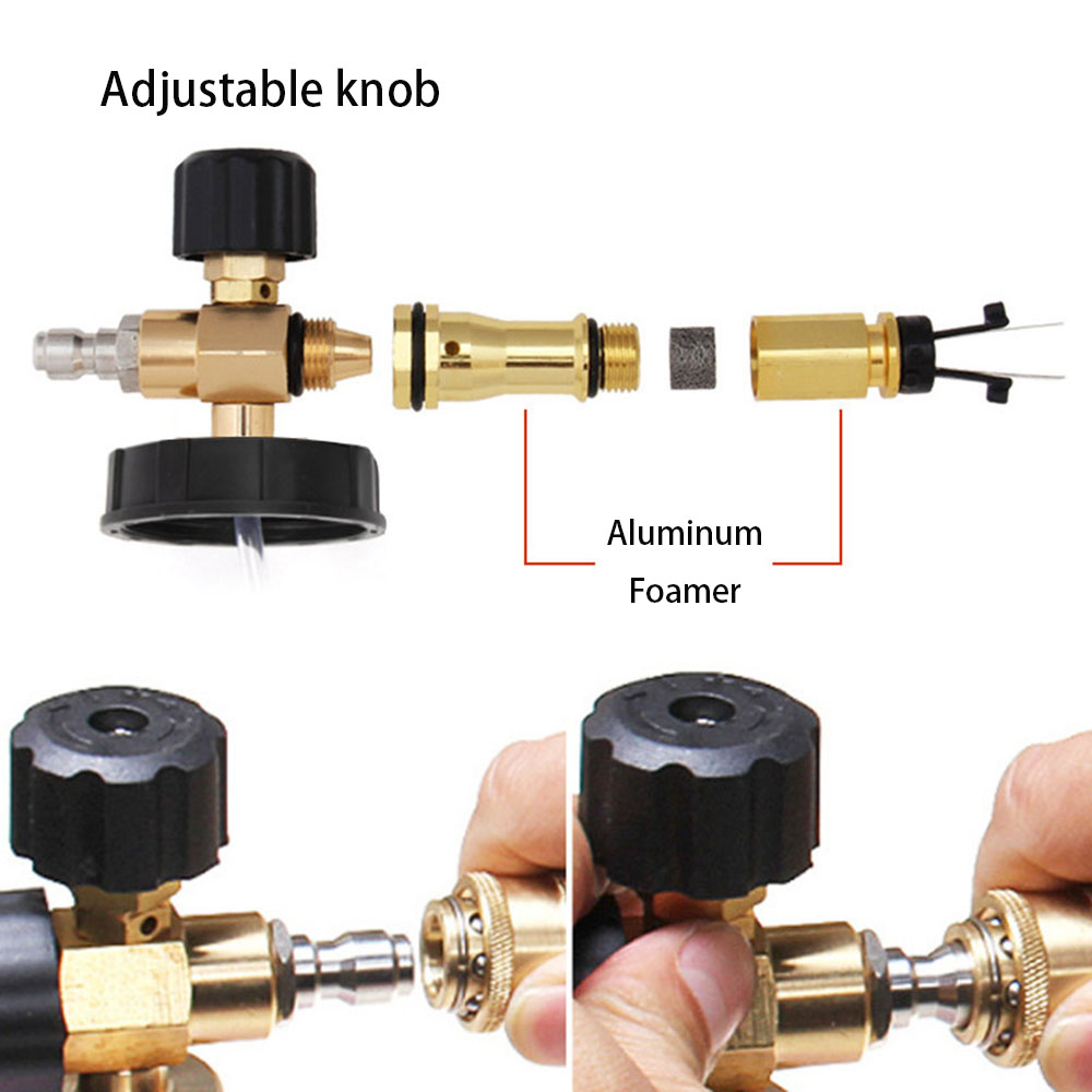 Upgraded Car Washer Snow Foam  - Pressure Washer Foam Gun のレビューと価格