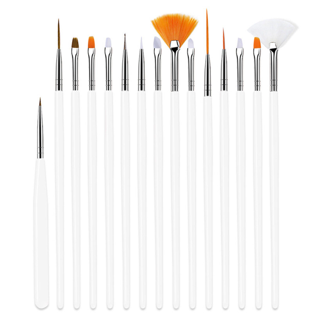20Pcs Nail Art Pen Brush Set P - Detailing Brush Set のレビューと価格