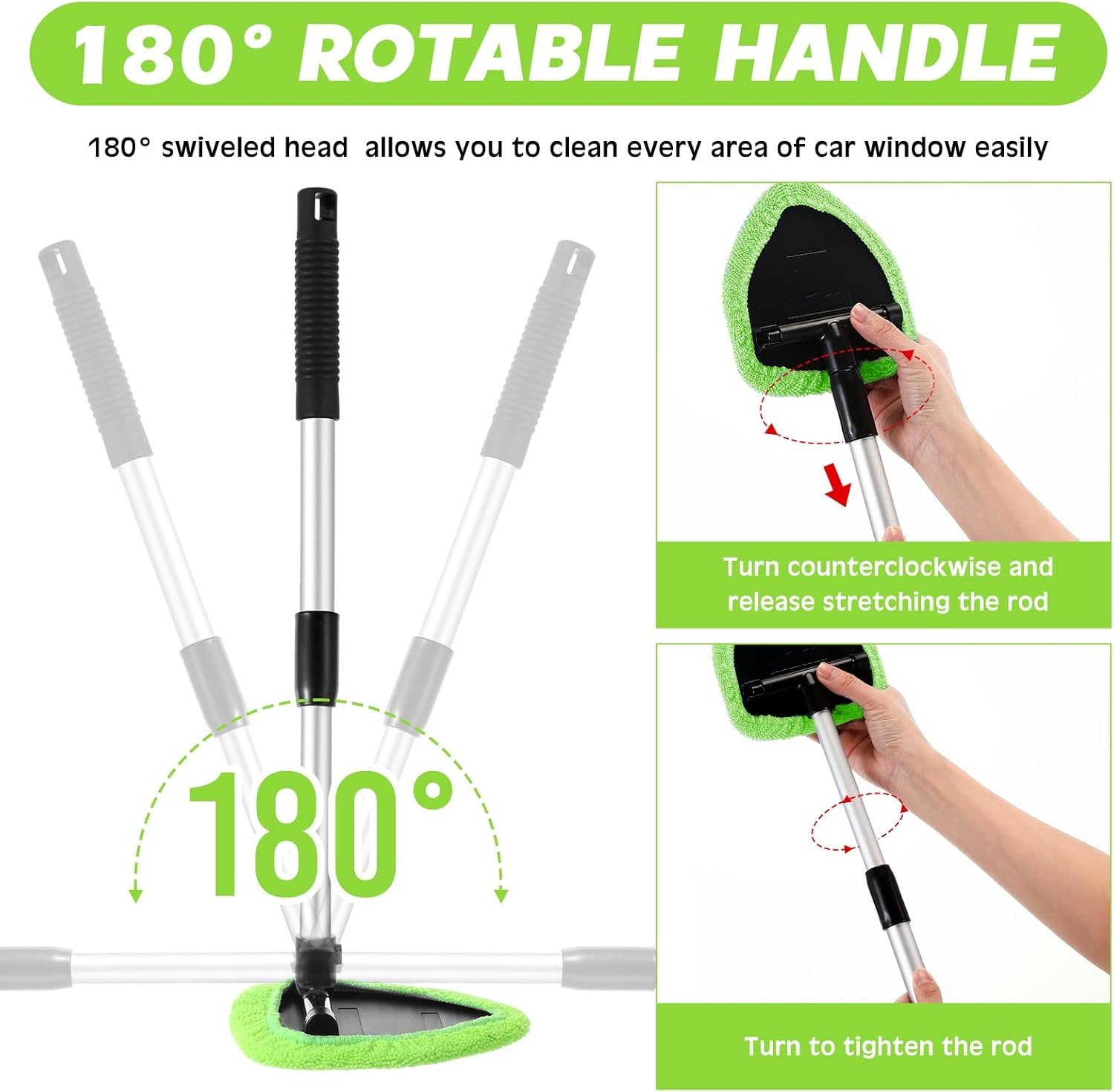 Windshield Cleaning Tool, Exte - Interior Detailing Kit のレビューと価格