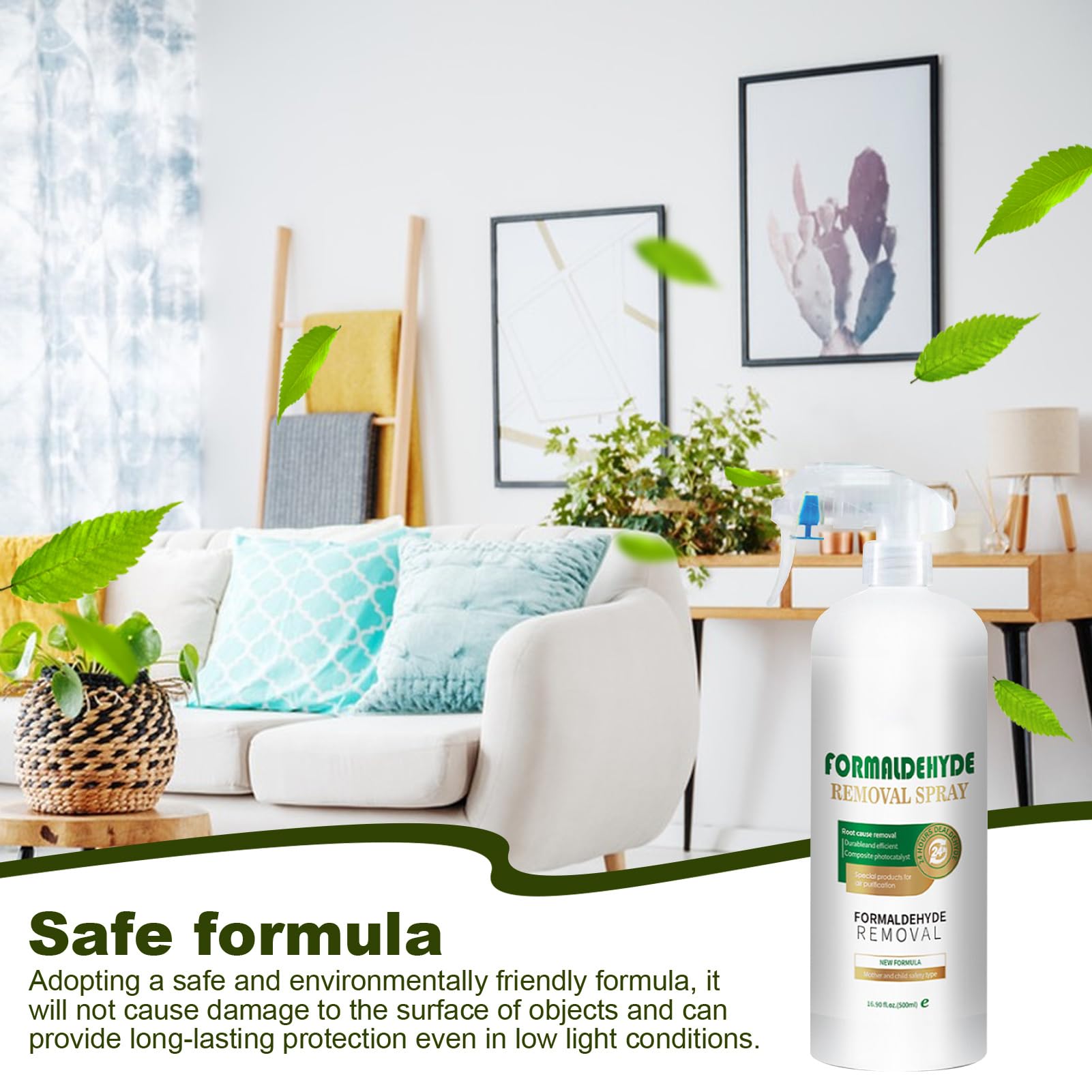 500ml Formaldehyde Spray Effec - Odor Eliminator Car のレビューと価格