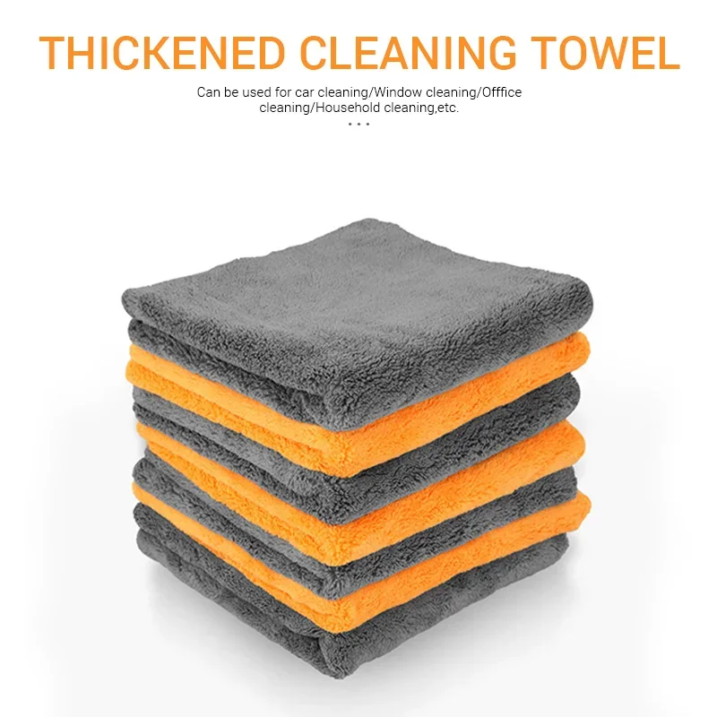 New 1/2/6/9 Packs 300GSM Car T - Microfiber Towel Detailing のレビューと価格