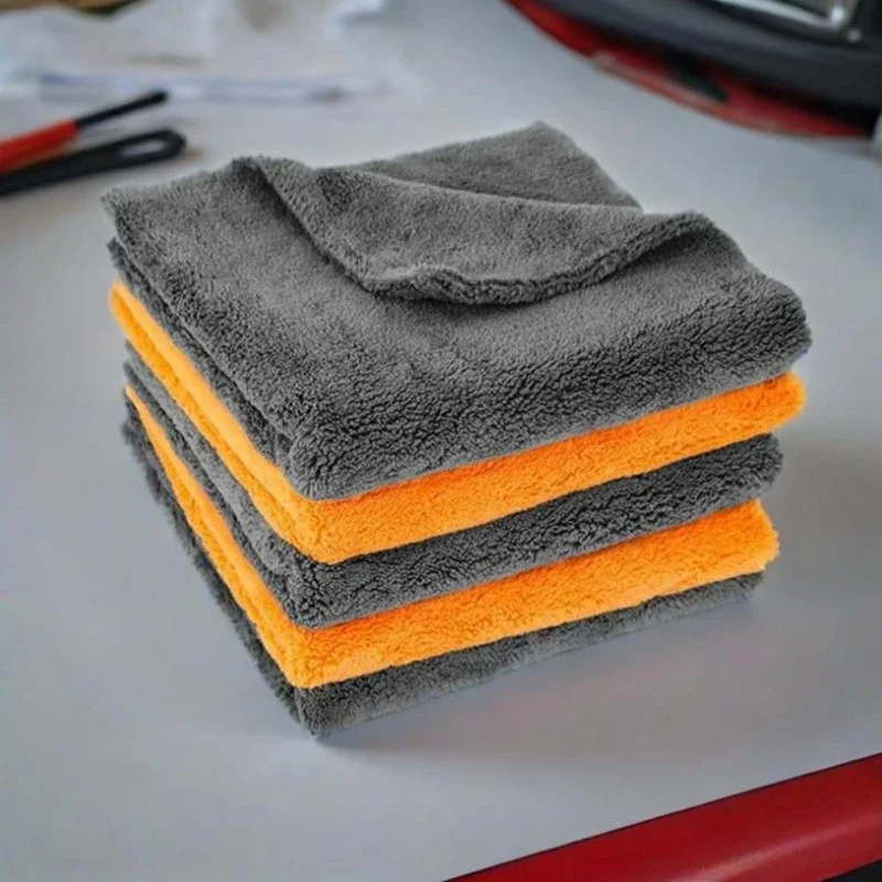 New 1/2/6/9 Packs 300GSM Car T - Microfiber Towel Detailing のレビューと価格