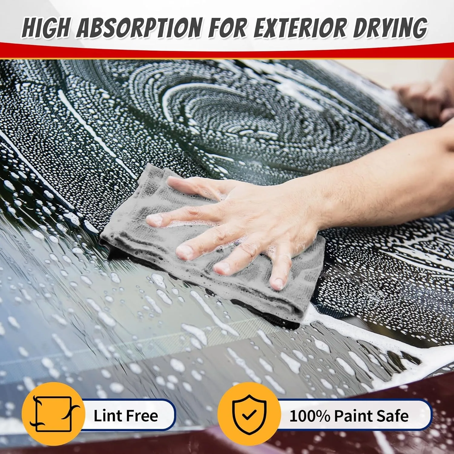 1/50pcs Microfiber Cleaning Cl - Microfiber Towel Detailing のレビューと価格