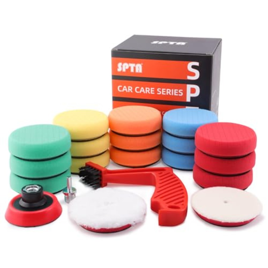 20pcs 3inch 80mm Car Foam Poli - Car Cleaning Brush のレビューと価格